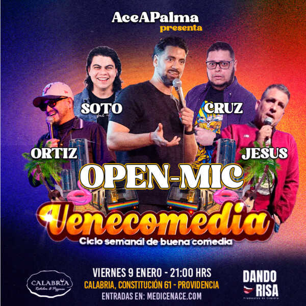 Venecomedia – Viernes 9 enero