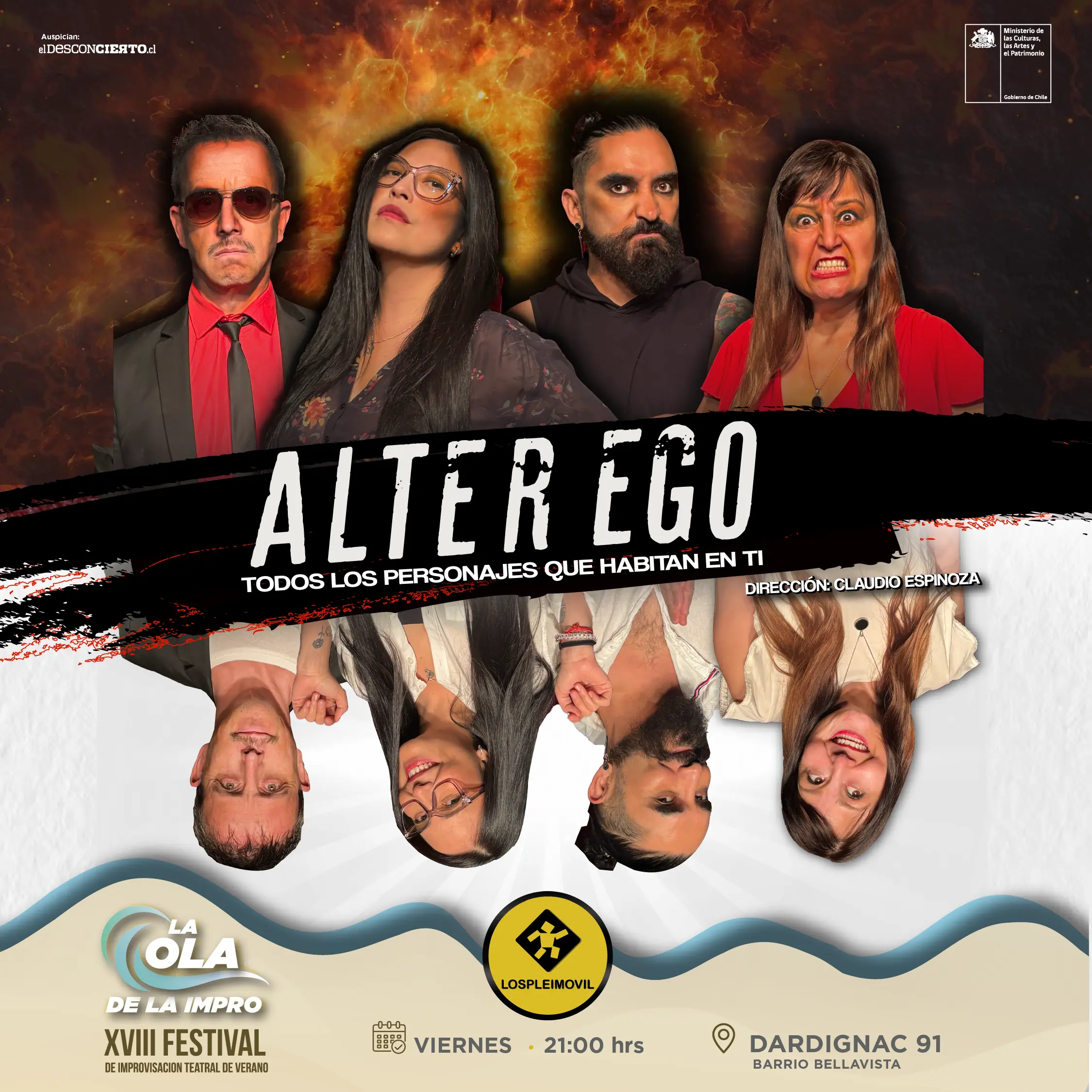 ALTER EGO en Lospleimovil, Viernes 09 de enero