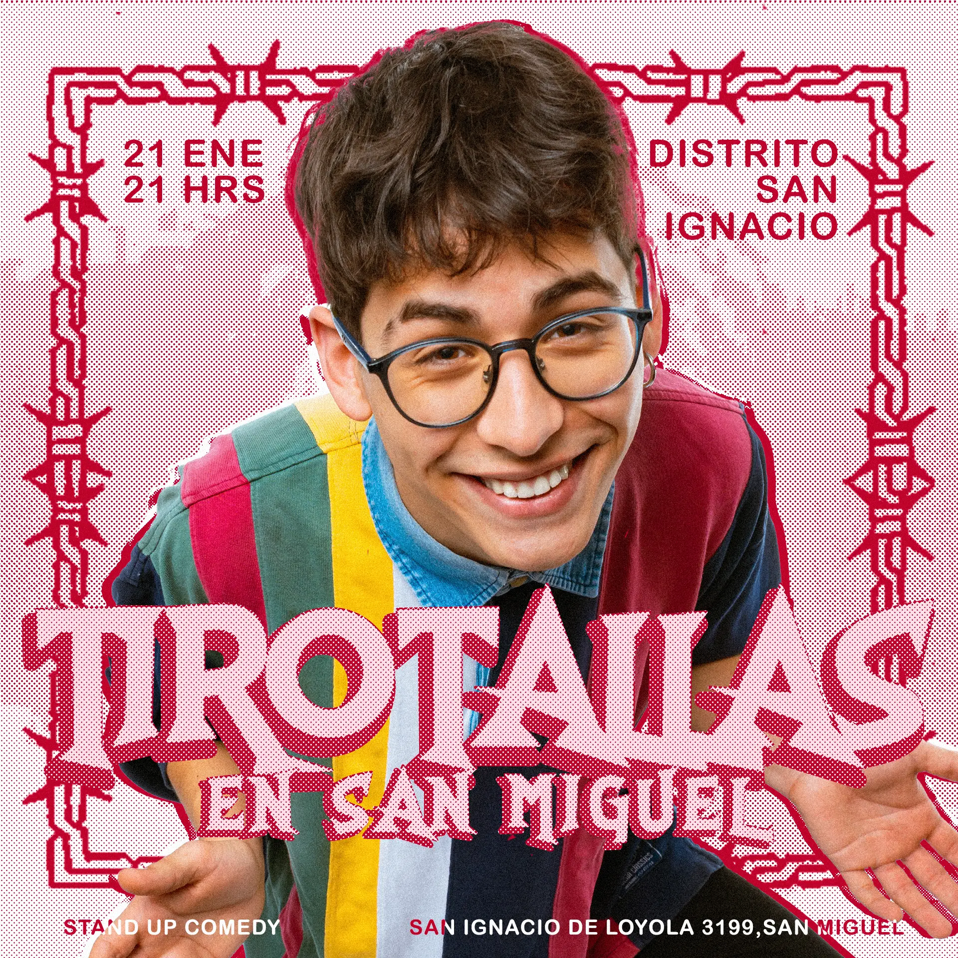 Tiro Tallas en San Miguel, Miércoles 21 de Enero