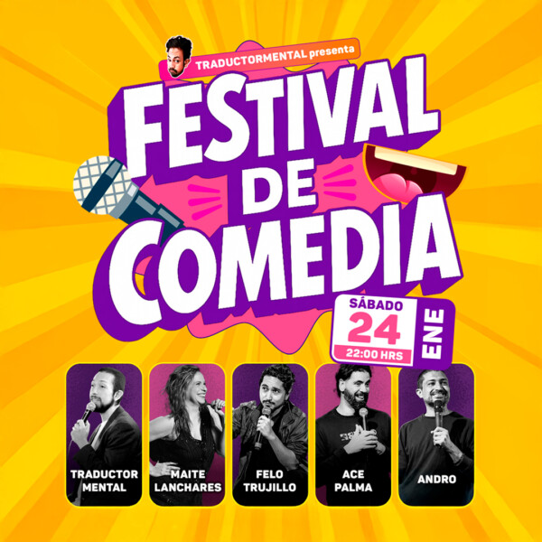 Festival de Comedia, Sábado 24 de enero