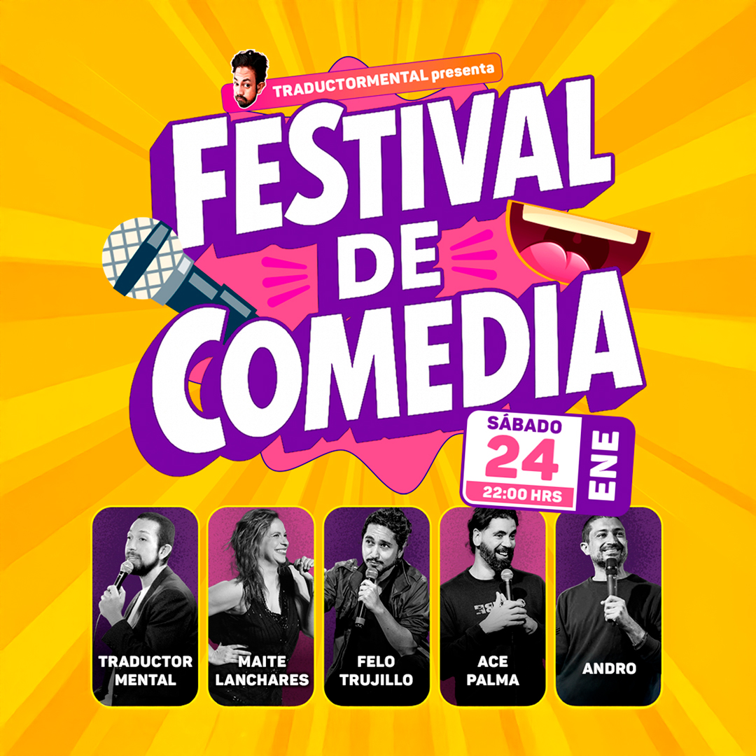 Festival de Comedia, Sábado 24 de enero