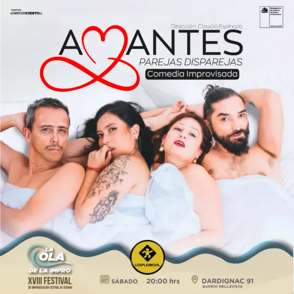 AMANTES, PAREJAS DISPAREJAS en Lospleimovil, Sábado 31 de enero