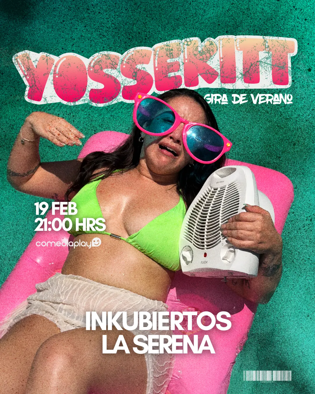 Yossekitt en La Serena, Jueves 19 de Febrero