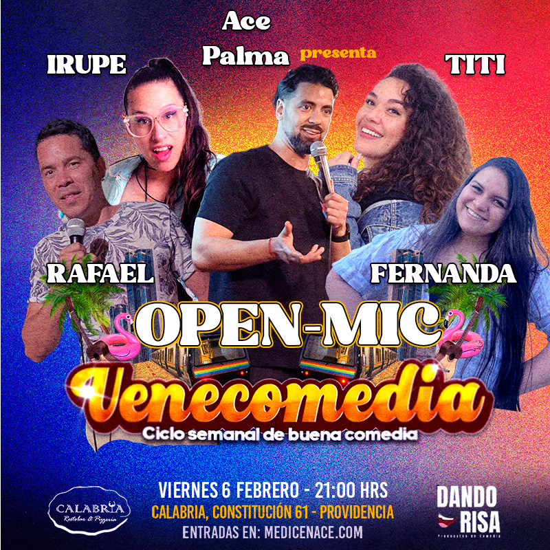 Venecomedia – Viernes 6 febrero