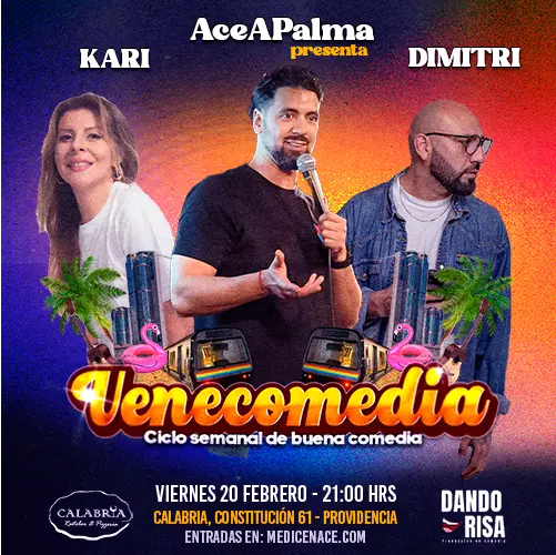Venecomedia – Viernes 20 febrero