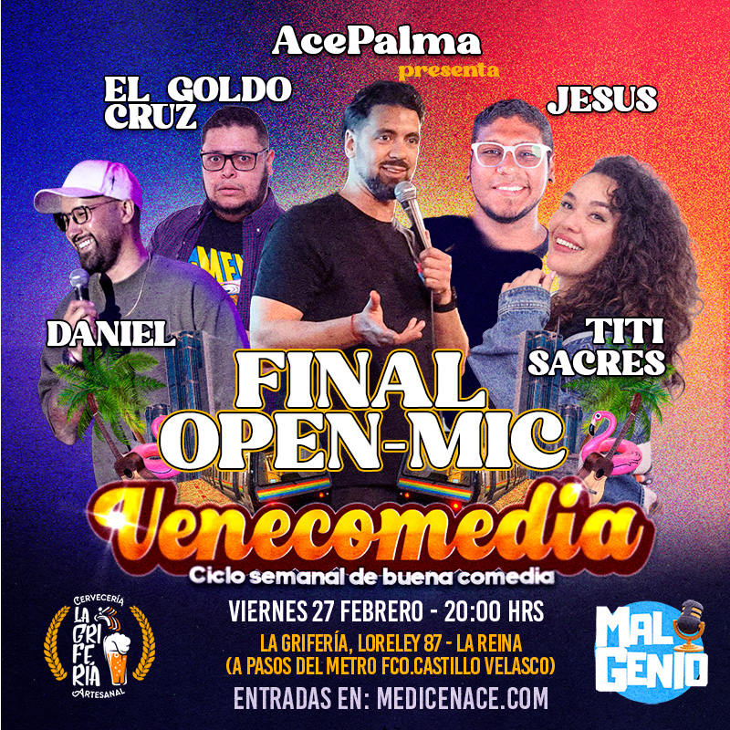 Venecomedia – Viernes 27 febrero