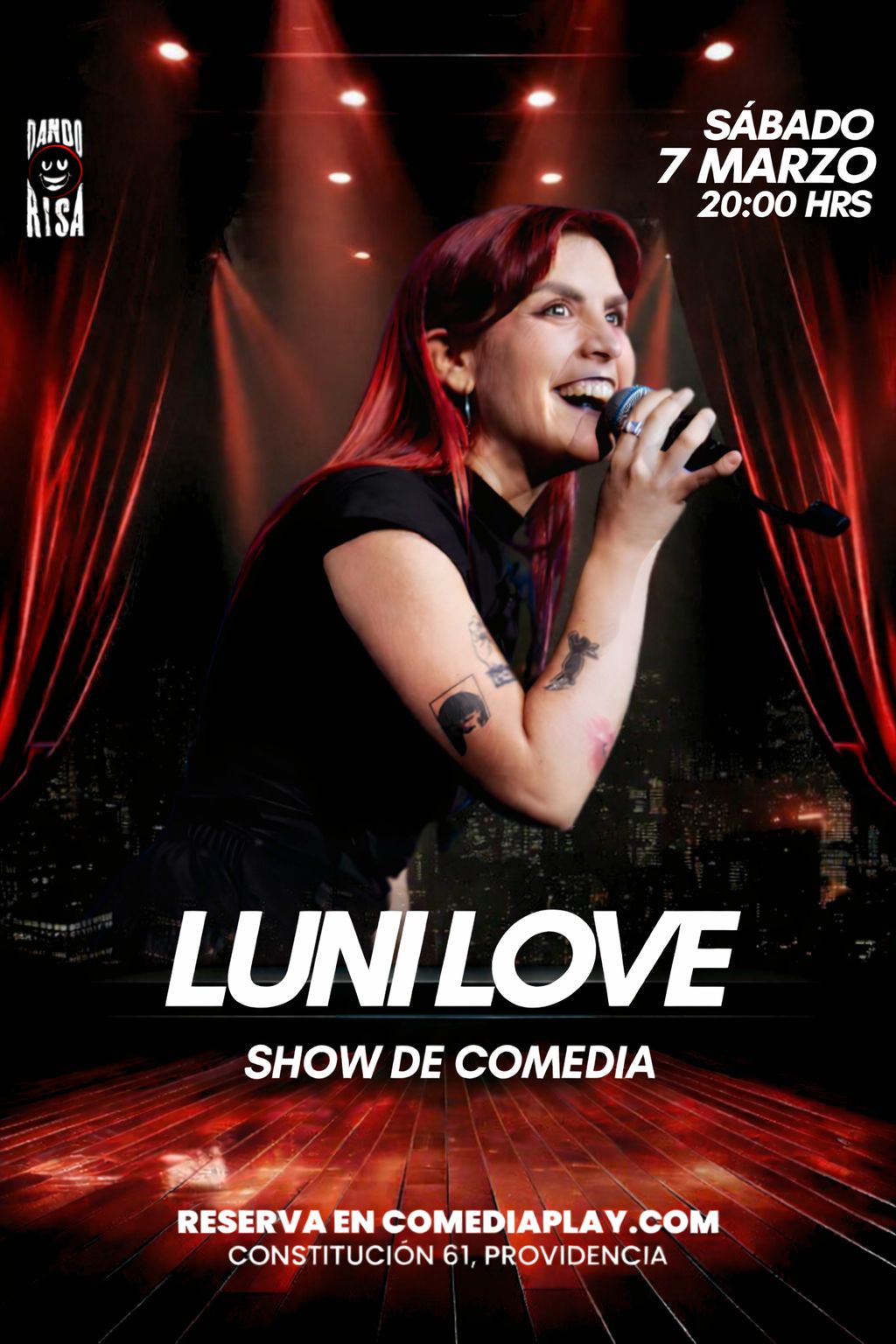 Luni Love en Calabria, Sábado 7 de Marzo