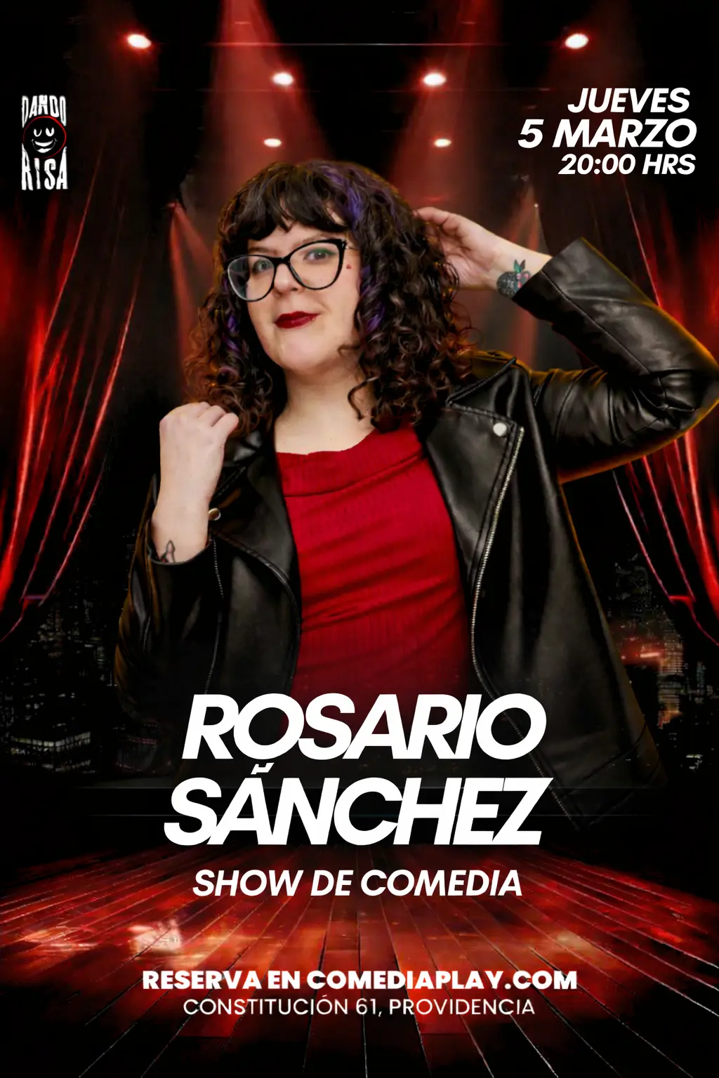 Rosario Sánchez en Calabria, Jueves 5 de Marzo