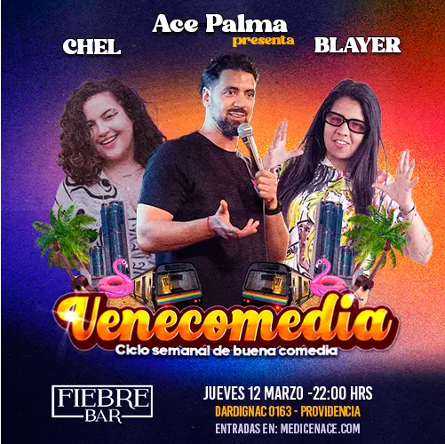 Venecomedia – Jueves 12 marzo