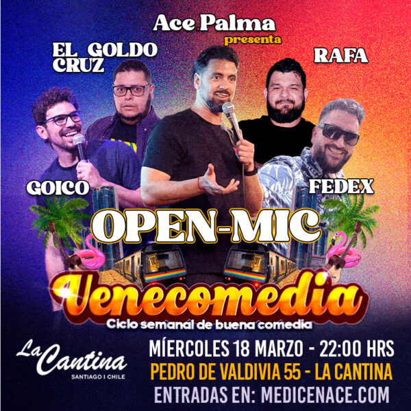 Venecomedia – MIÉRCOLES 18 MARZO