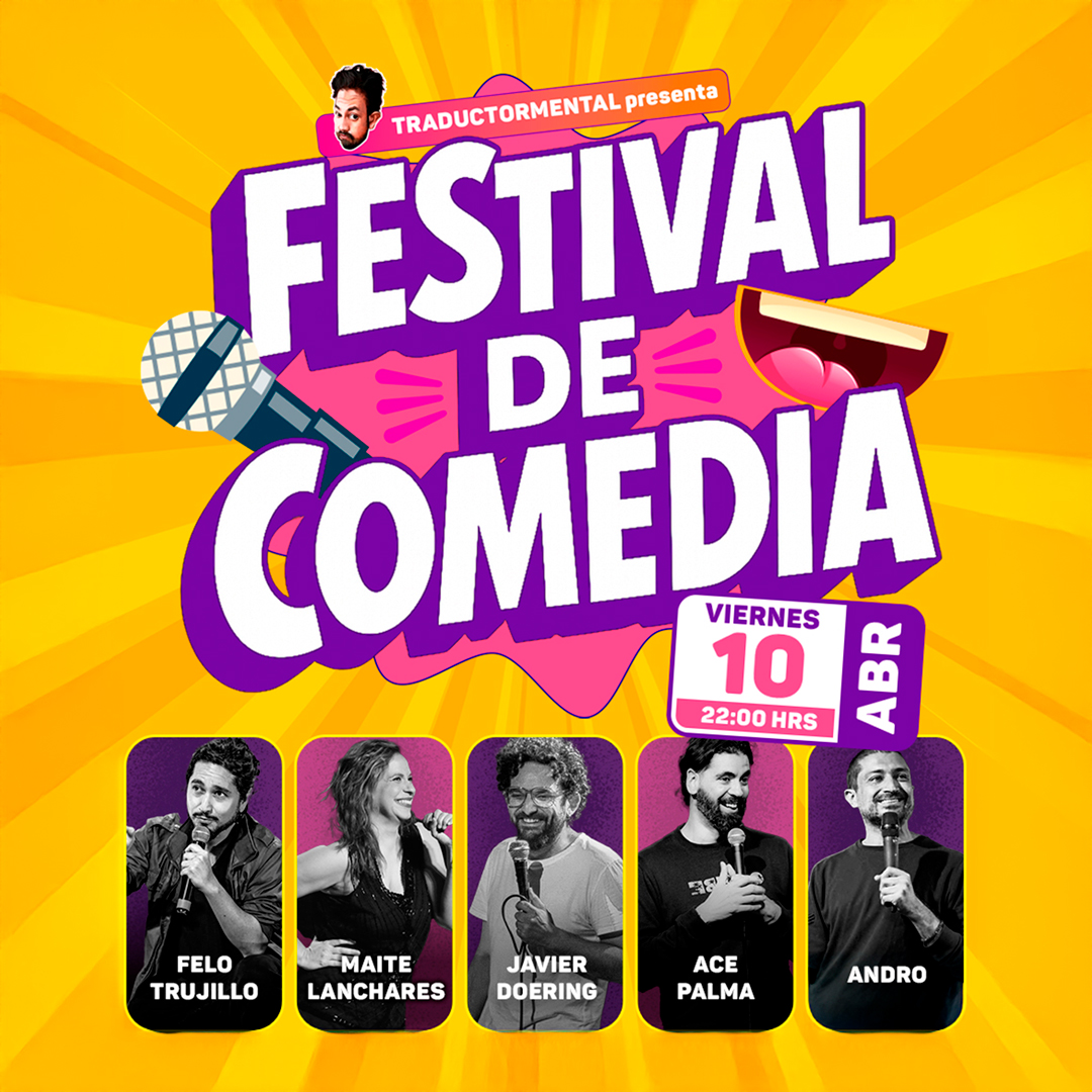 Festival de Comedia, Viernes 10 de abril