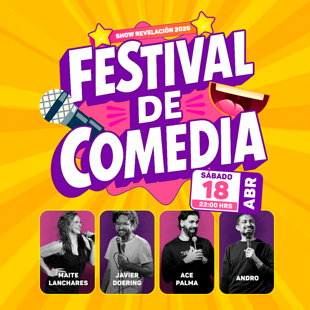 Festival de Comedia, Sábado 18 de abril