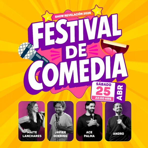Festival de Comedia, Sábado 25 de abril
