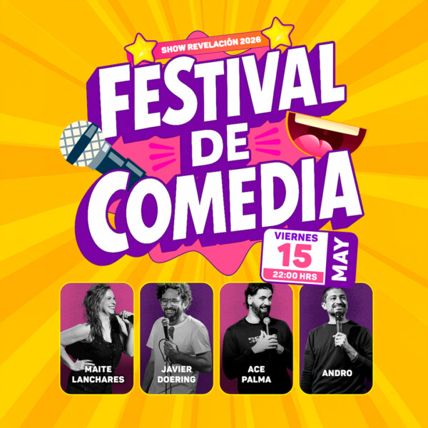Festival de Comedia, Viernes 15 de mayo