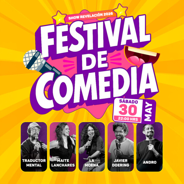 Festival de Comedia, Sábado 30 de mayo