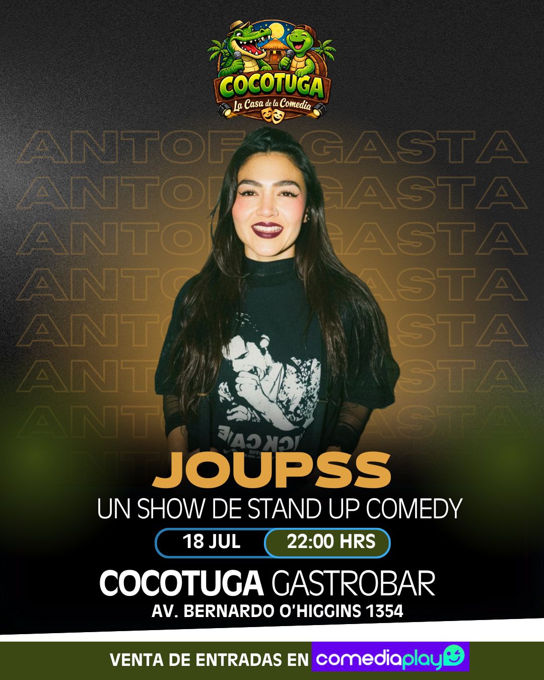 JOUPSS en Antofagasta 18 de julio