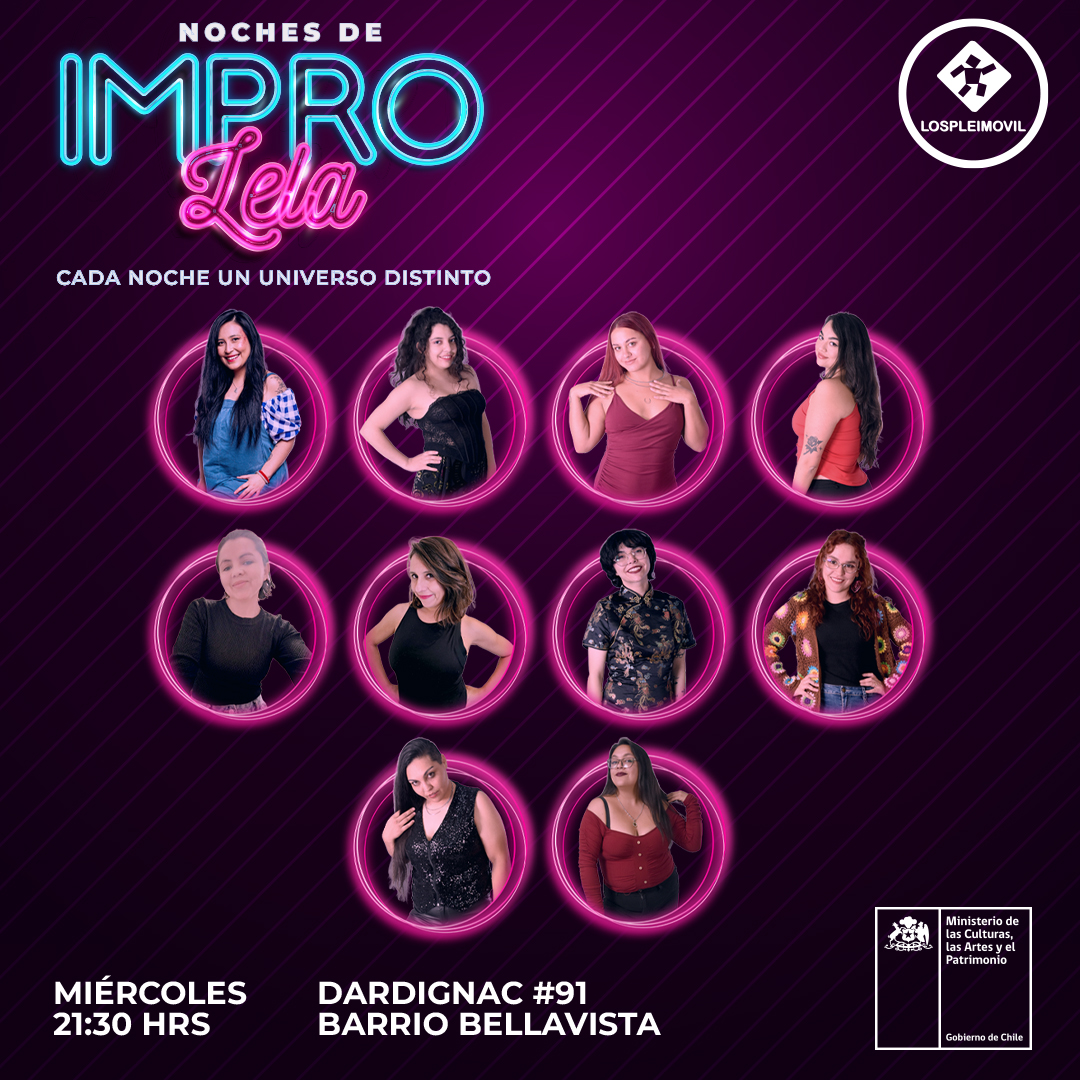 NOCHES DE IMPRO LELA en Lospleimovil, Miercoles 22 de Julio