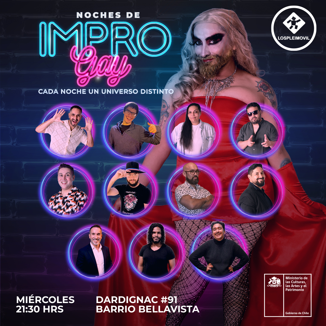 NOCHES DE IMPRO GAY en Lospleimovil, Miércoles 29 de Julio